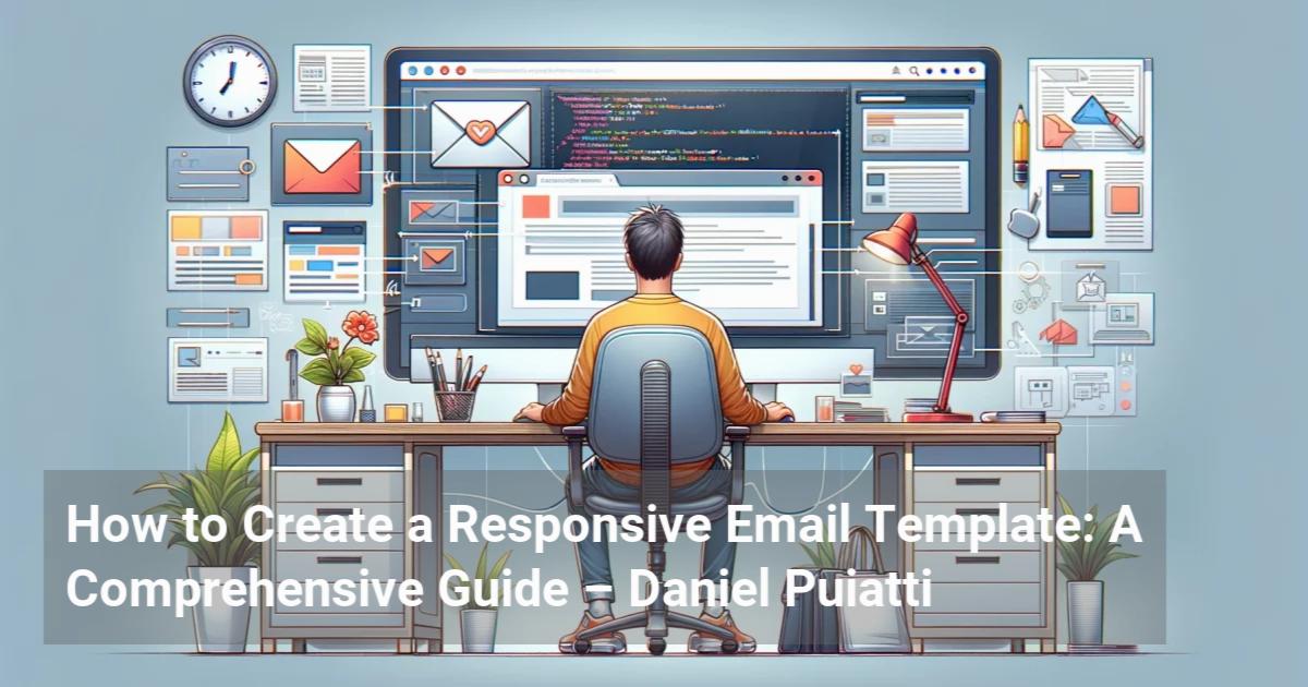 How To Create A Responsive Email Template A Comprehensive Guide Daniel Puiatti How To Create A Responsive Email Template A Comprehensive Guide Daniel Puiatti