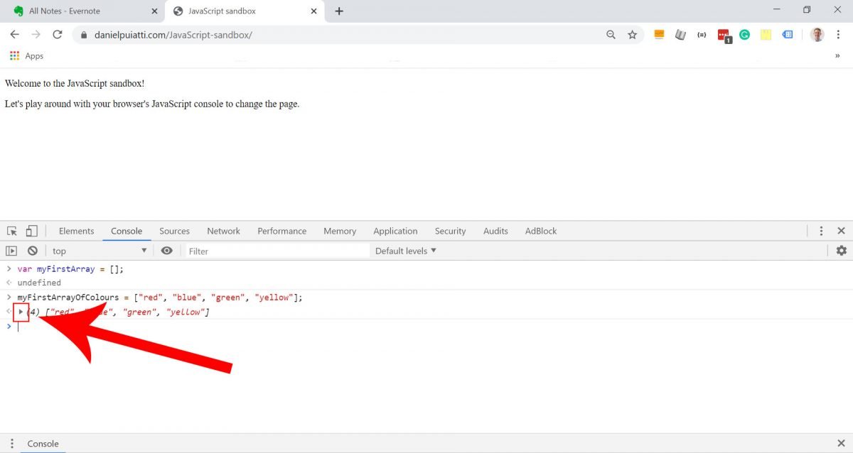 Beginner’s guide to JavaScript arrays – Daniel Puiatti
