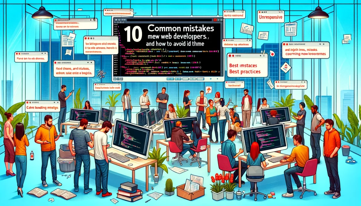 10 Common Mistakes Made by New Web Developers (And How to Avoid Them)